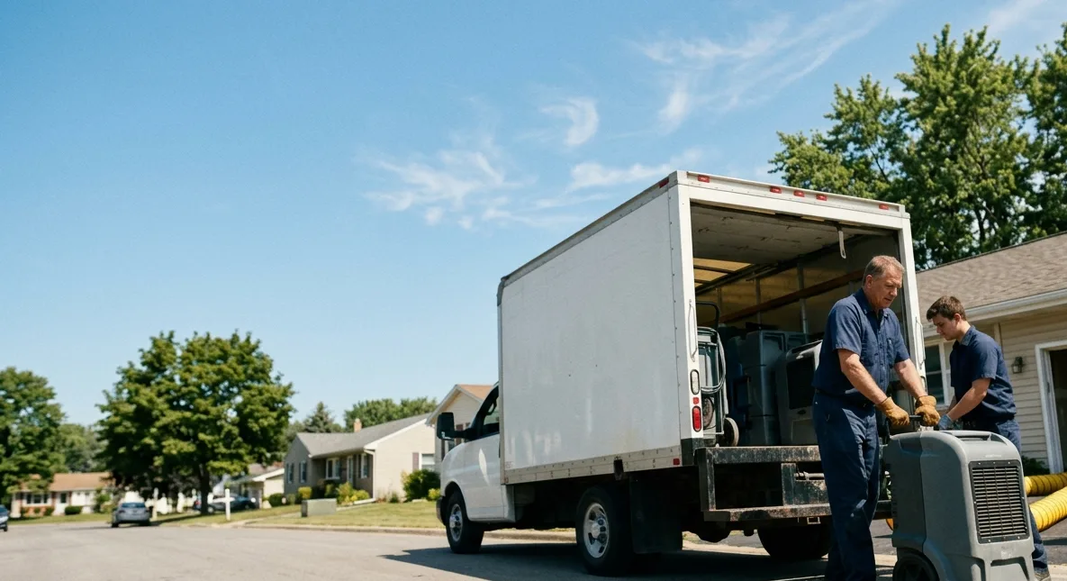 Water Damage Cleanup in Salesville, OH near me